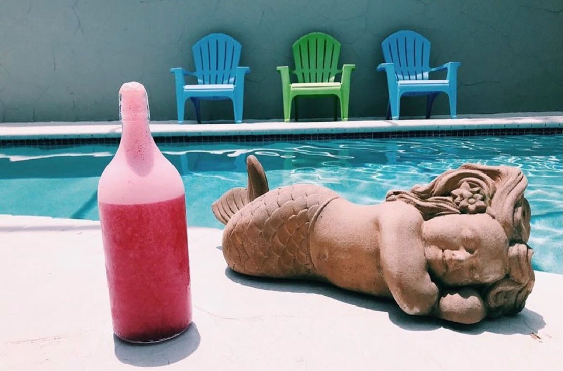 Suco rosa: sabor, cor e saúde em um copo!